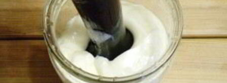 домашний майонез на курином яйце с чесноком и зеленью. Шаг 6