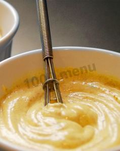 Домашний майонез с вареным яичным желтком и горчицей