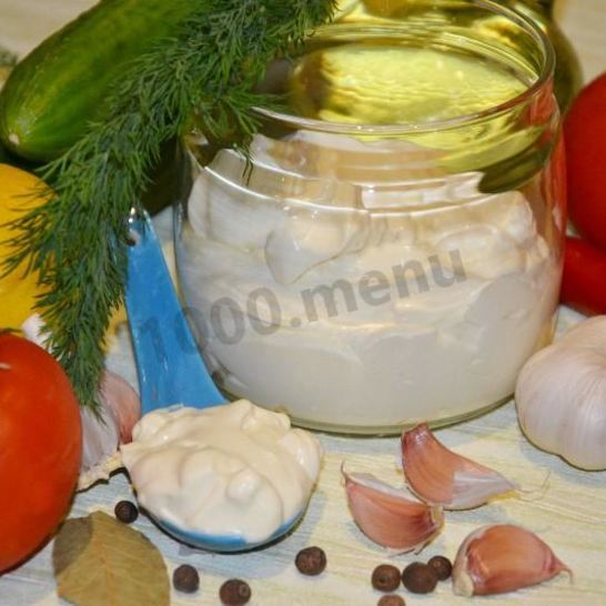 Рецепт домашнего майонеза за 30 секунд