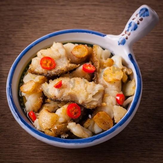 Рецепт испанского соуса пиль-пиль с треской