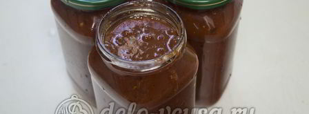 кетчуп из помидоров и алычи на зиму. Шаг 10