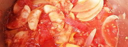 кетчуп из помидоров с яблоками на зиму. Шаг 5