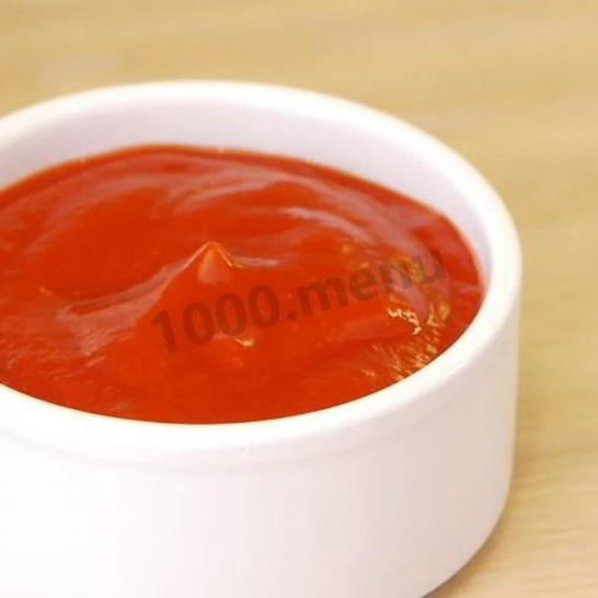 Рецепт кетчупа из томатной пасты домашний