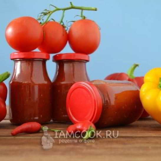 Рецепт кетчупа с крахмалом на зиму