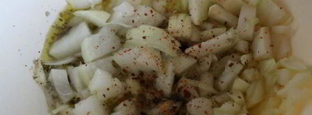 кефирный маринад для курицы. Шаг 3