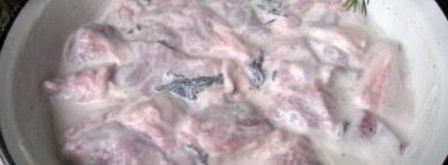 маринад из кефира для свинины. Шаг 3