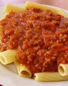 Мясной томатный соус для макарон