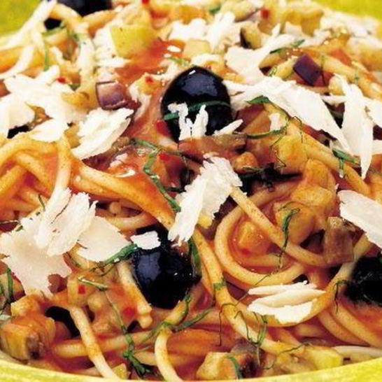 Рецепт острого баклажанового соуса для пасты