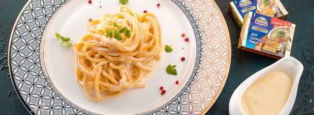 сливочный соус к макаронам. Шаг 7