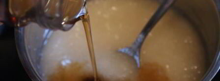 соленый карамельный соус. Шаг 3