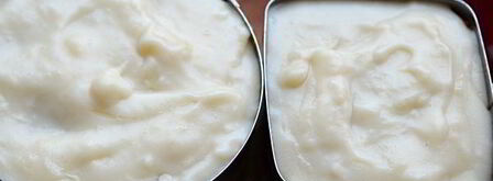 густой крем бешамель на сковороде. Шаг 13