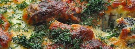 куриные полпетты под сальсой и бешамель. Шаг 3