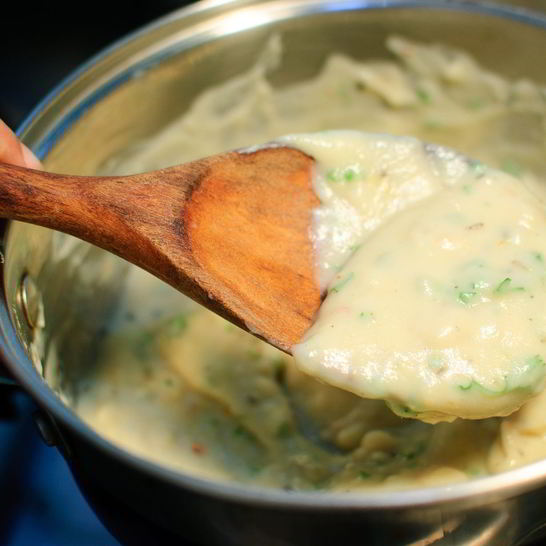 Рецепт вегетарианского бешамель