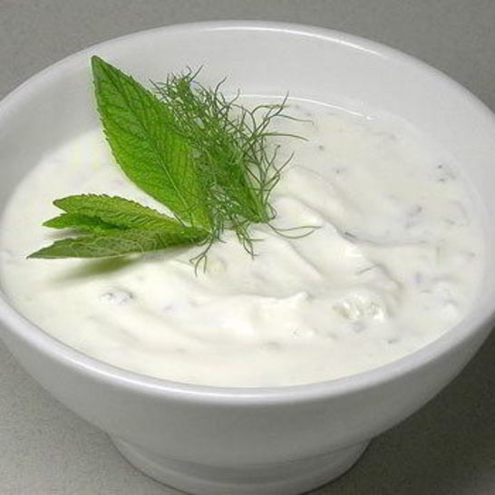 Рецепт соуса дзадзики с паприкой