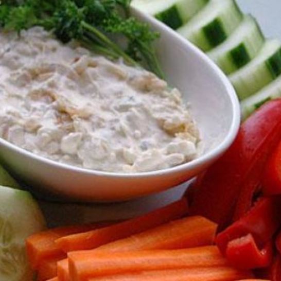 Рецепт соуса из голубого сыра и шалота