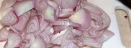 соус из голубого сыра и шалота. Шаг 3