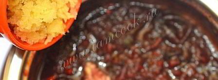 соус из слив на зиму. Шаг 8