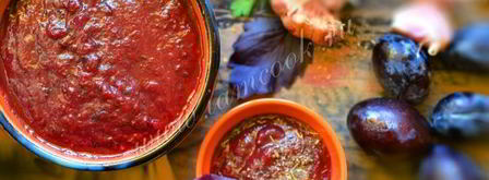 соус из слив на зиму. Шаг 11