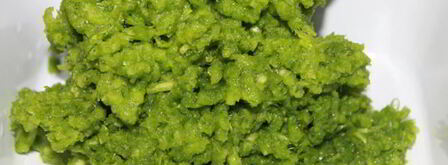 чесночно-базиликовый песто. Шаг 3