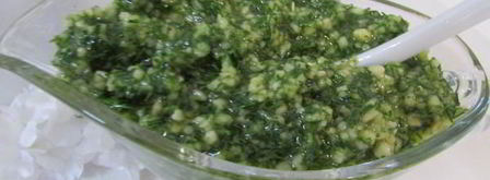 филе индейки с соусом песто из укропа. Шаг 6