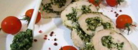 индейка с соусом песто. Шаг 6