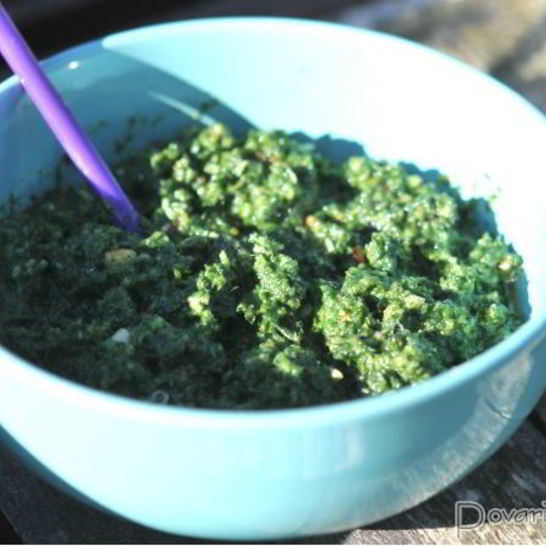 Рецепт крапивного песто