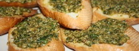 острый песто с козьим сыром и кинзой. Шаг 5