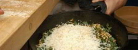 песто на сковороде. Шаг 7