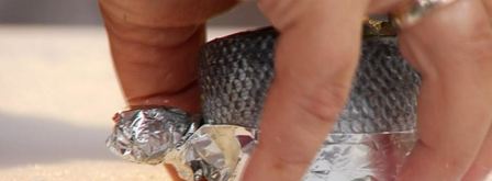 сибас, запеченный с соусом песто. Шаг 6