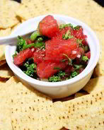 Арбузная сальса