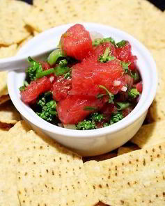 Арбузная сальса