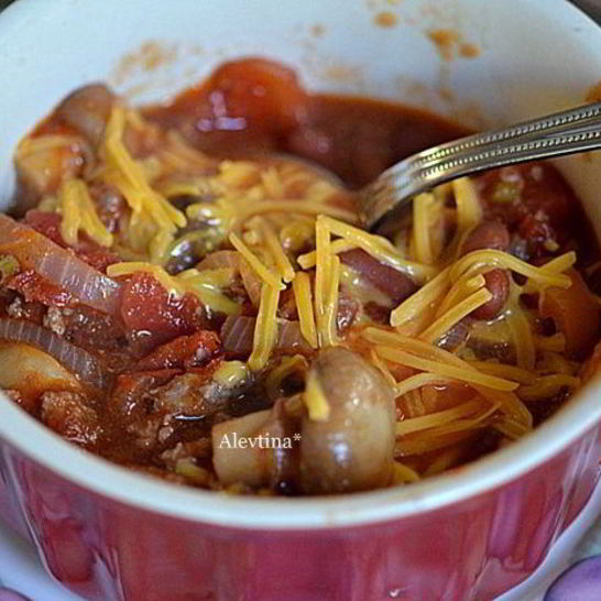 Рецепт чили сальса с грибами