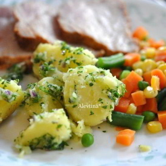 Рецепт картофеля сальса