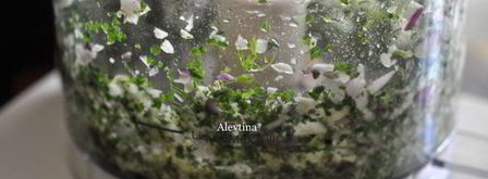 картофель сальса. Шаг 3