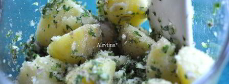 картофель сальса. Шаг 4