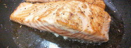 лосось с соусом сальса из авокадо. Шаг 5