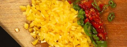 мексиканская сальса с кукурузными чипсами. Шаг 5