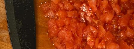 мексиканская сальса с кукурузными чипсами. Шаг 6