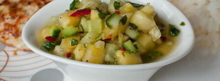 огуречно-ананасовая сальса. Шаг 8