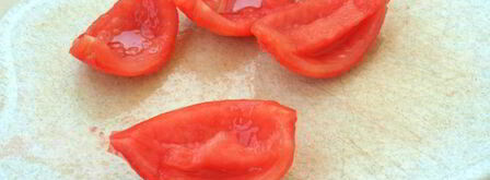 овощная сальса с персиками. Шаг 4