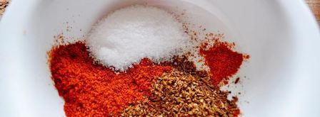 персиковая сальса с чипсами из лаваша. Шаг 8