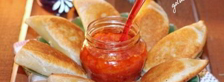 пирожки эмпанадас с соусом сальса. Шаг 17