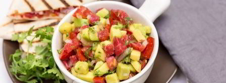 сальса из авокадо с помидорами. Шаг 9