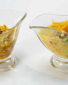 Сальса из манго с карри