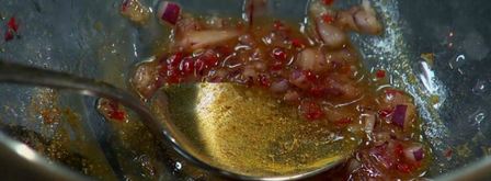 сальса из манго с карри. Шаг 3