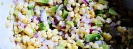 сальса из свежей кукурузы и авокадо. Шаг 8