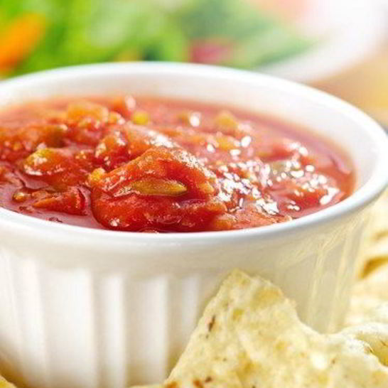 Рецепт сальсы из жареной кукурузы, зеленых чили и кинзы