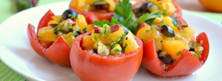 сальса из желтых помидоров с виноградом. Шаг 6