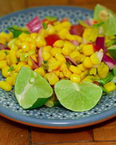 Сальса с кукурузой