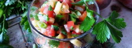 сальса с персиками. Шаг 8